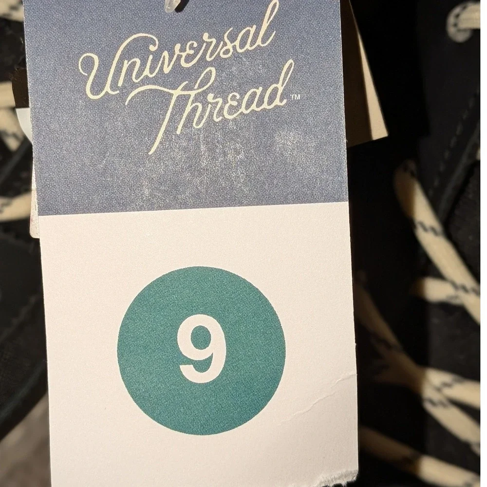 Universal Thread Black Water Repellent High Top Sneaker‎ Boots Size 9 NWT